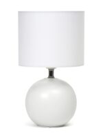 Lampa stona PTL20217W E27 25W bela 1.5m kabl