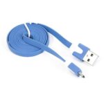 Kabl Omega OUAMCBL flat micro 1m plavi
