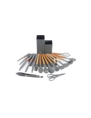 Kuhinjski set Voltz OV51612BG 19 dela sivi