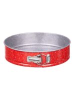 Kalup Voltz V51223RB28 za torte crveni Ø28x6,8 cm