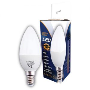 Led sijalica Lumax LUME14-6W 3000K
